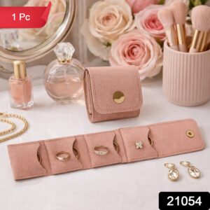 Jewellery Storage Pouch – Compact Foldable Travel Organizer