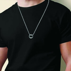 Circle Pendant Necklace – Minimalist Round Design