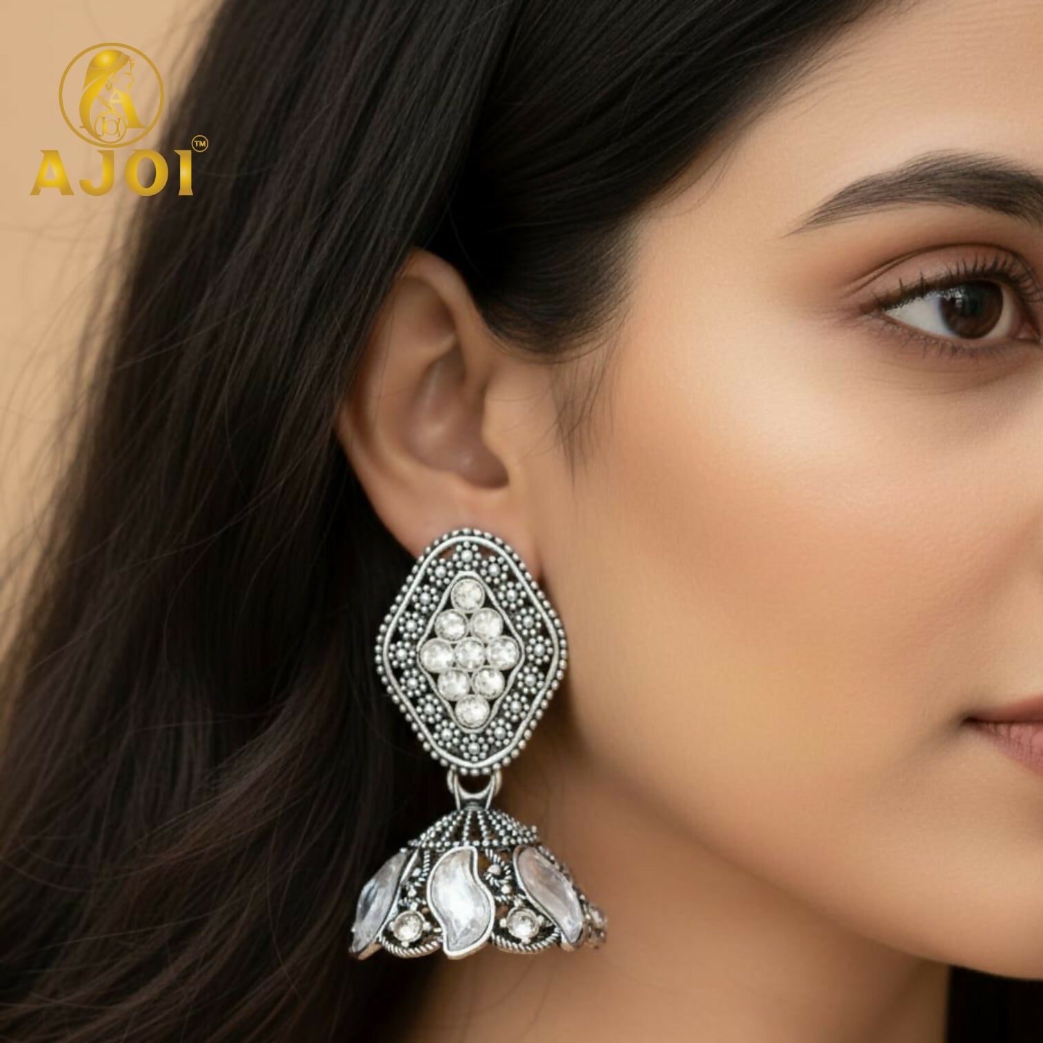Royal Fusion Statement Earrings – Heritage & Contempo... - Image 2
