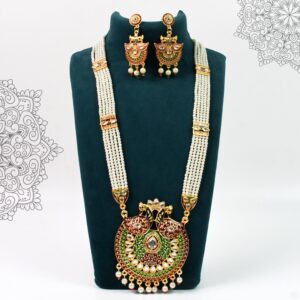 Rani Moti Har – Elegant Pearl Necklace | BW