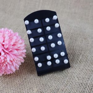 Pearl Stud Earrings – Combo Pack of 12...