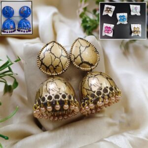 Jhumka Earrings – Traditional Indian Dangle Design |...
